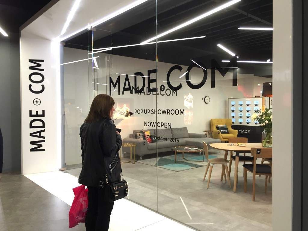 Made.com Showroom Birmingham
