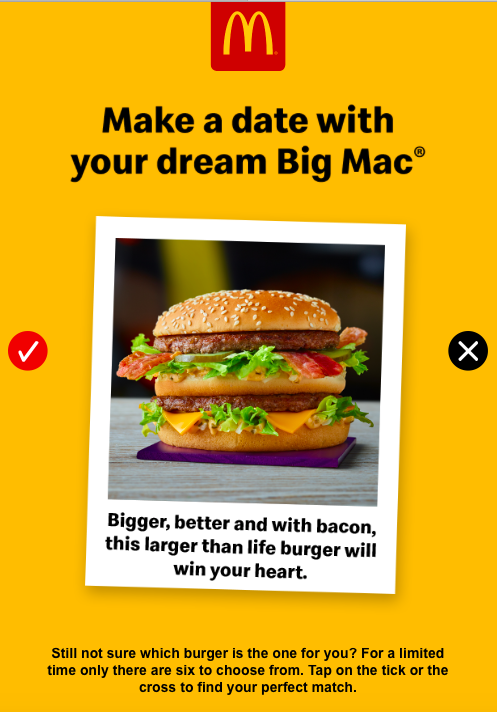 McDonalds Make a date