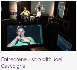 Entrepreneurship with Joel Gascoigne